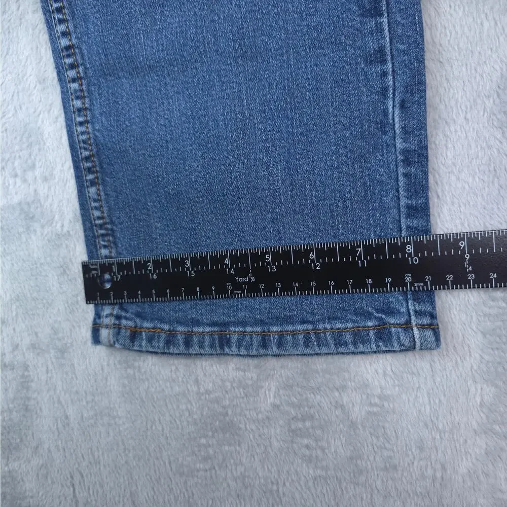 Levis Jeans Mens 38x30 Blue‎ 559 Relaxed Straight Distressed Denim Stretch 2013